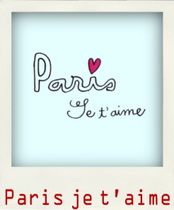 Paris je t'aime