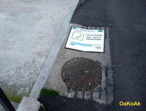 OaKoAk Street Art Detournement Urbain 24