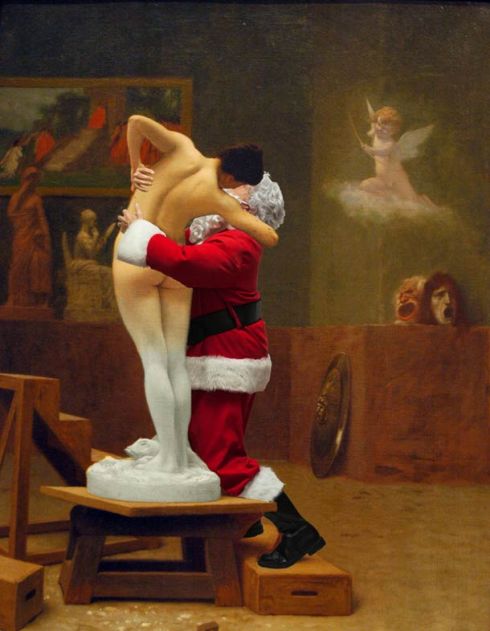 santa-claus-in-classical-painting-14